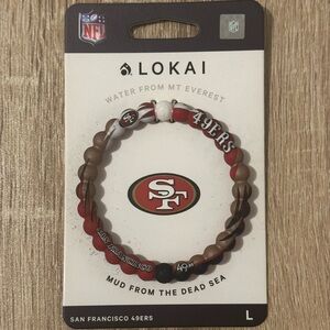San Francisco 49ers Lokai Bracelet Size Large